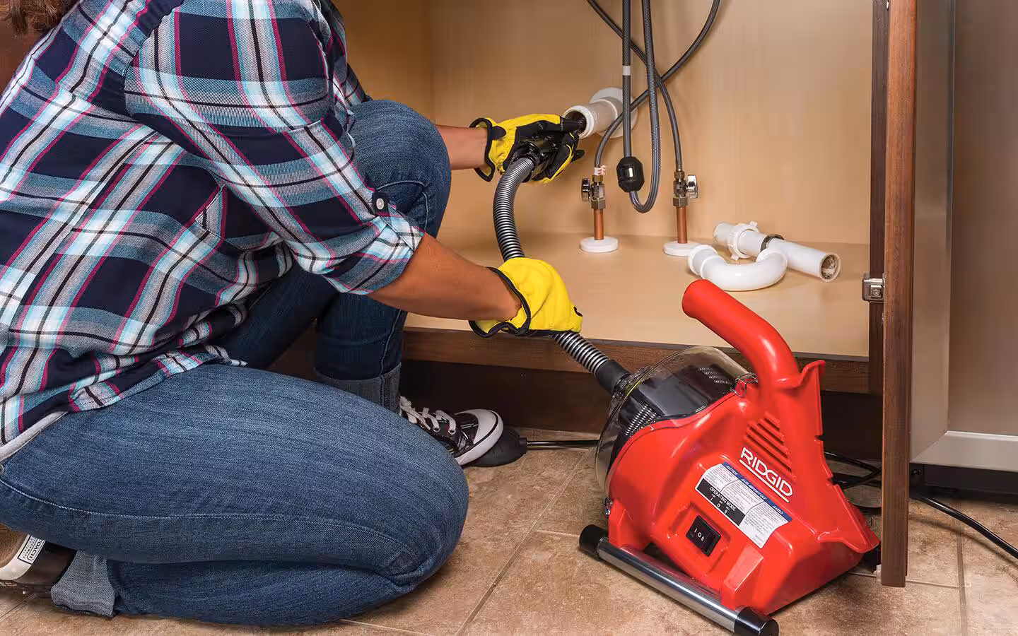 Drain cleaning equipment