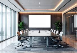 Conference room setup