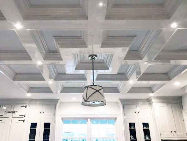 Coffered ceiling