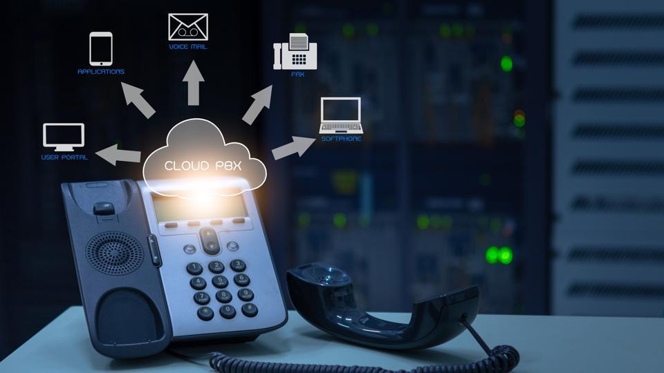 Professional PBX system installation